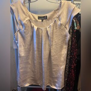 Laura champagne blouse